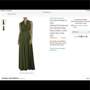 VonVonni Convertible dress